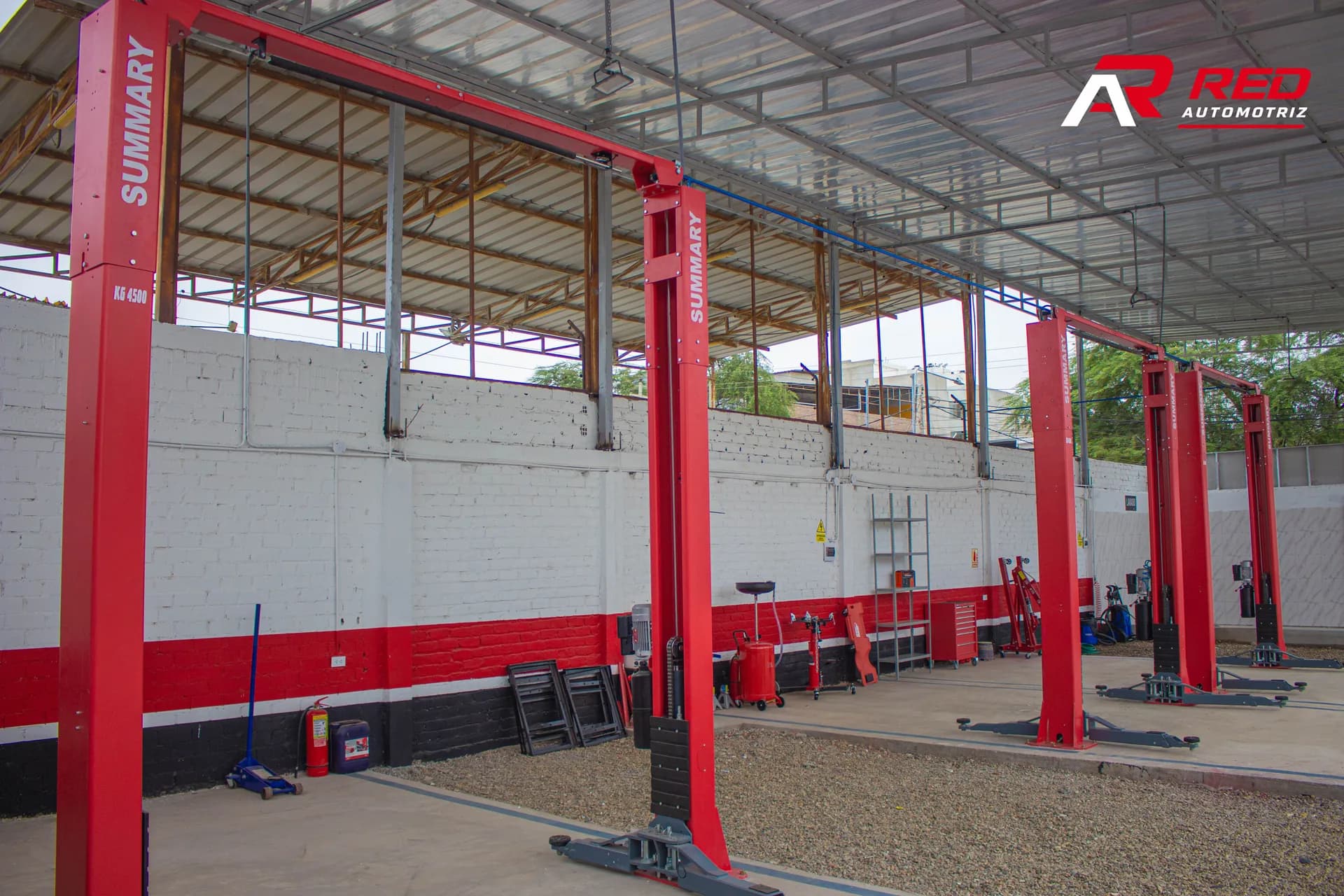 Bahías de servicio del taller Red Automotriz